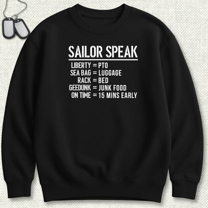Sailor Speak Sweatshirt