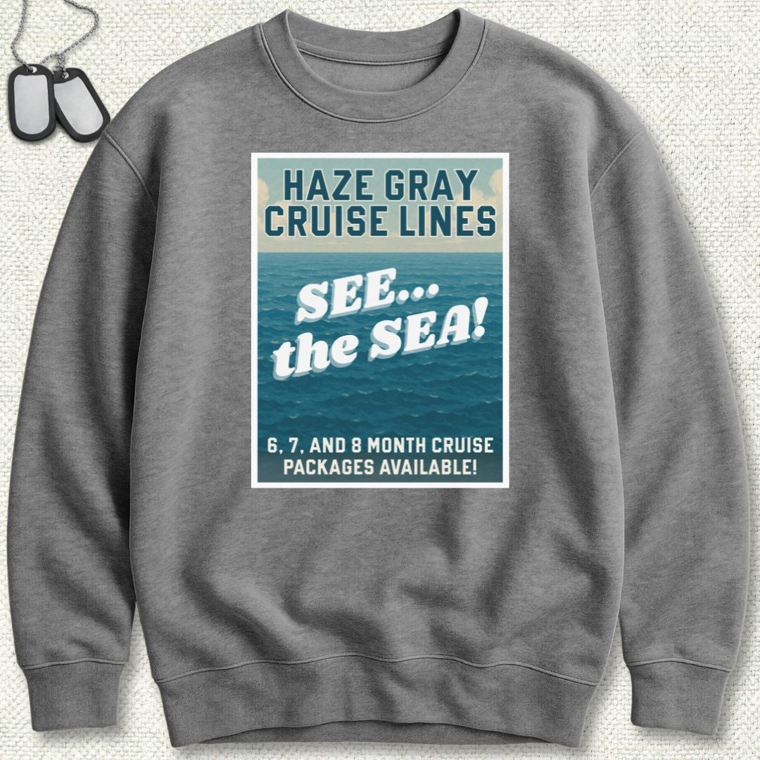 Haze Gray Cruise Lines Sweatshirt