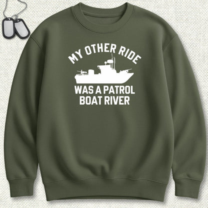 My Other Ride Was A PBR Sweatshirt