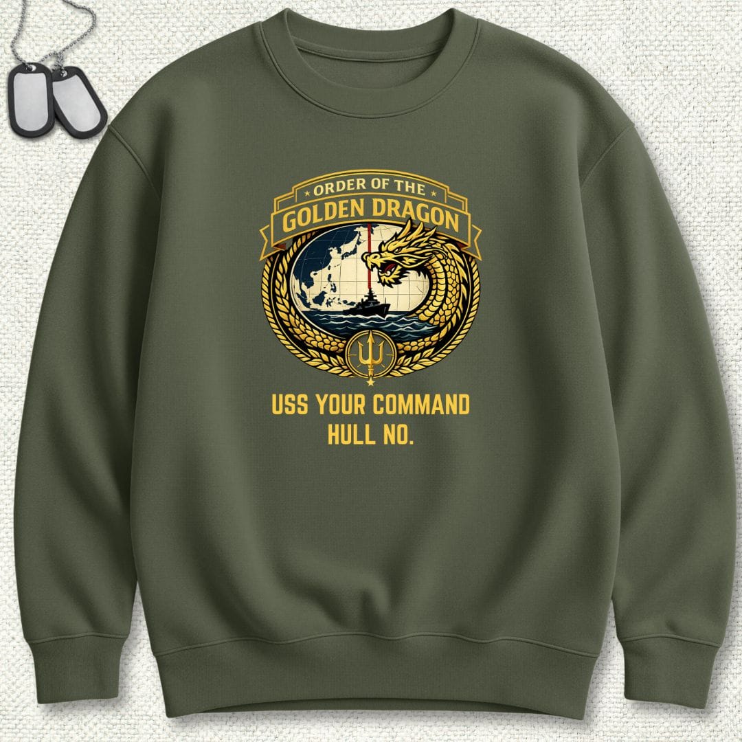 Order of the Golden Dragon - Add Your Command Sweatshirt