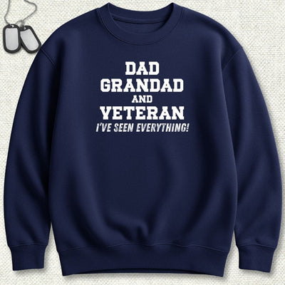 Dad, Grandad and Veteran Sweatshirt