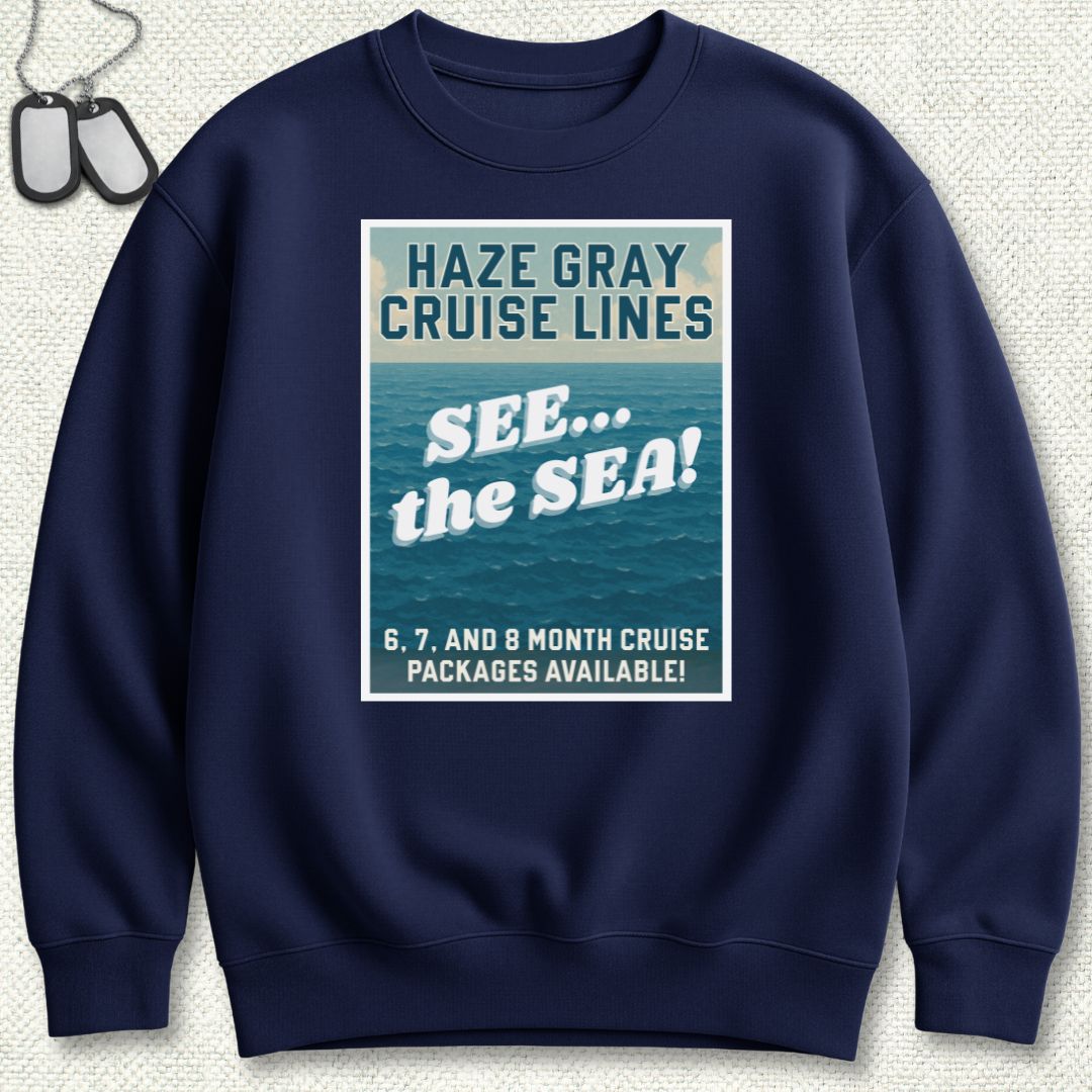 Haze Gray Cruise Lines Sweatshirt
