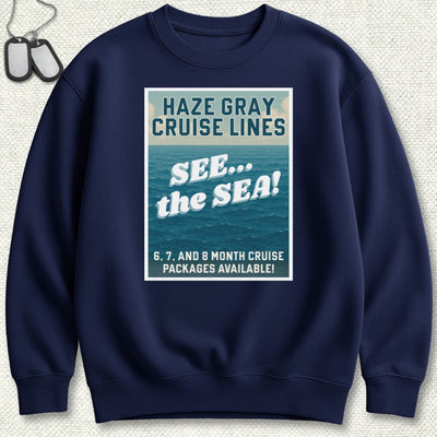 Haze Gray Cruise Lines Sweatshirt