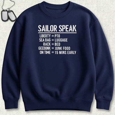 Sailor Speak Sweatshirt