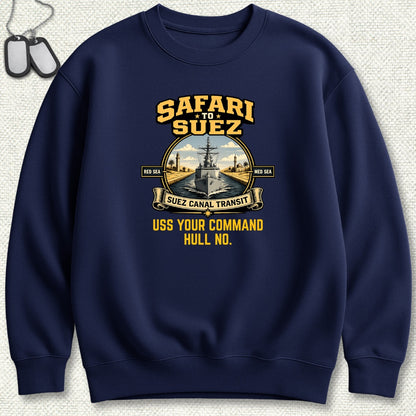 Safari to Suez - Add Your Command Sweatshirt