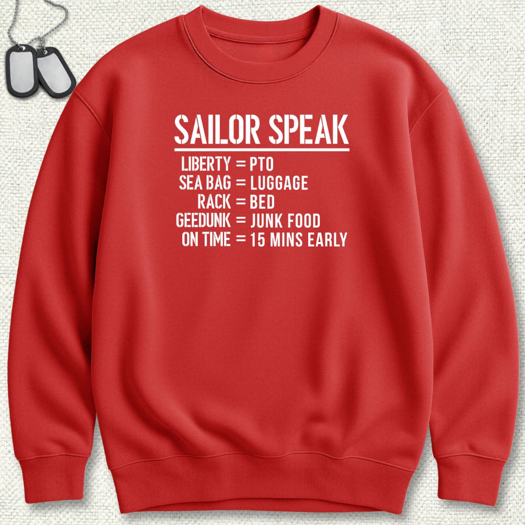 Sailor Speak Sweatshirt