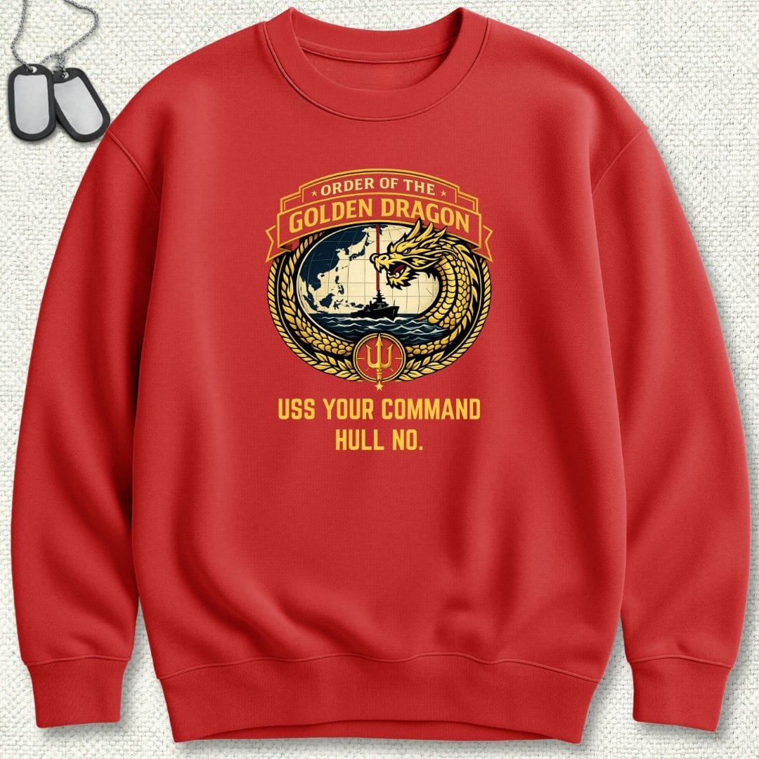 Order of the Golden Dragon - Add Your Command Sweatshirt