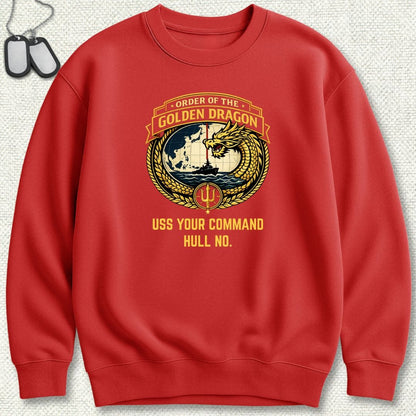 Order of the Golden Dragon - Add Your Command Sweatshirt