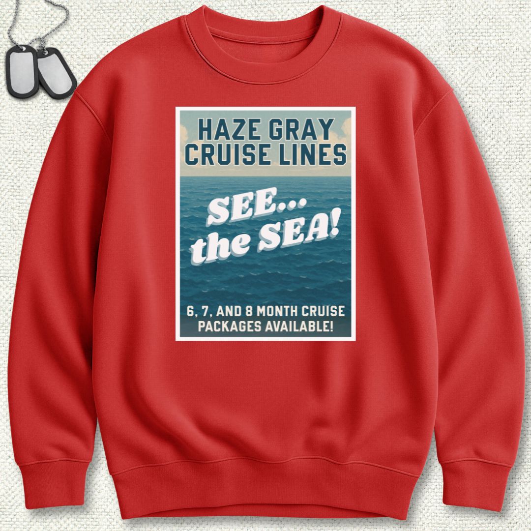 Haze Gray Cruise Lines Sweatshirt
