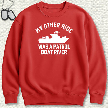 My Other Ride Was A PBR Sweatshirt