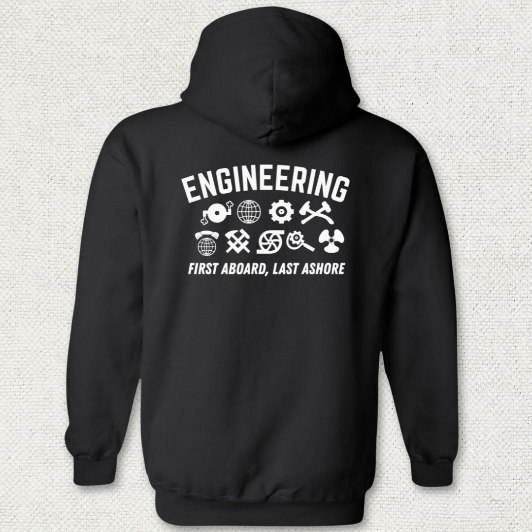 Engineering - First Aboard Hoodie
