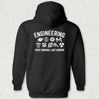 Engineering - First Aboard Hoodie