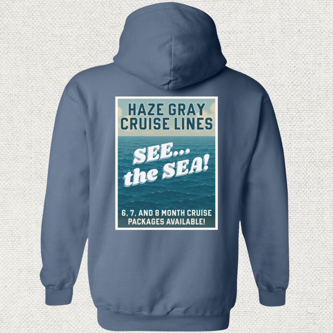 Haze Gray Cruise Lines Hoodie