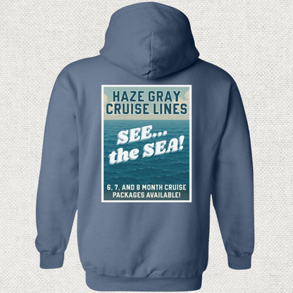 Haze Gray Cruise Lines Hoodie