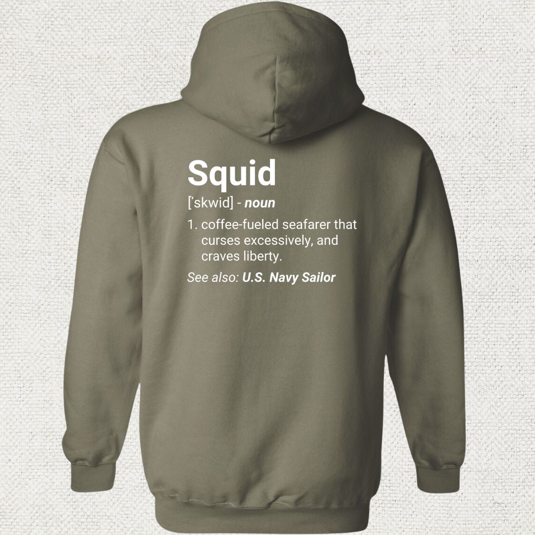 Squid Definition Hoodie