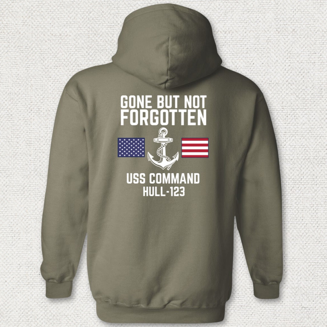 Gone But Not Forgotten - Add Your Command Hoodie