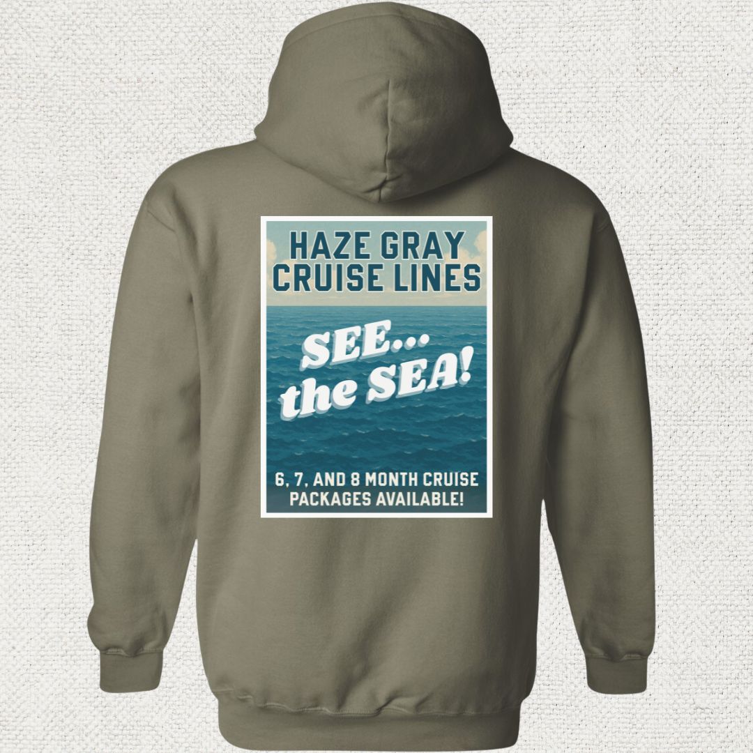 Haze Gray Cruise Lines Hoodie