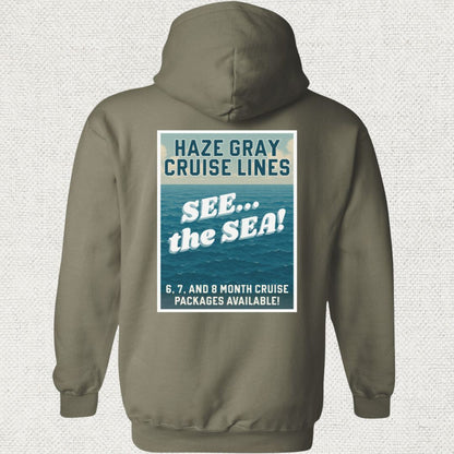 Haze Gray Cruise Lines Hoodie