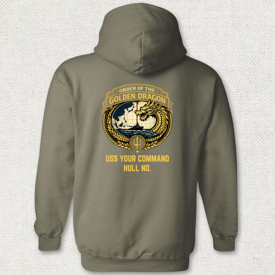 Order of the Golden Dragon - Add Your Command Hoodie