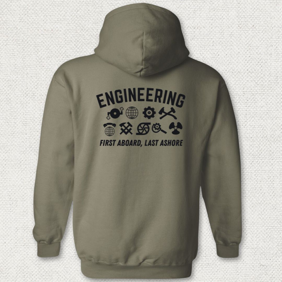Engineering - First Aboard Hoodie