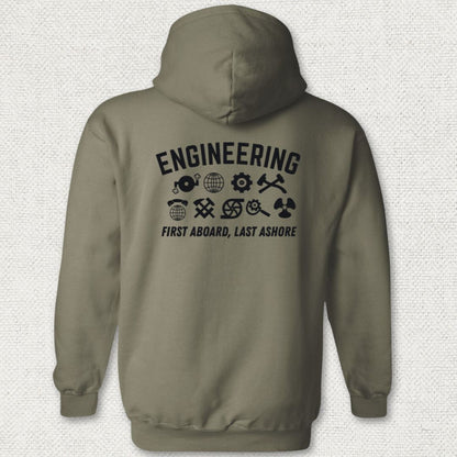 Engineering - First Aboard Hoodie
