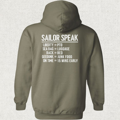 Sailor Speak Hoodie