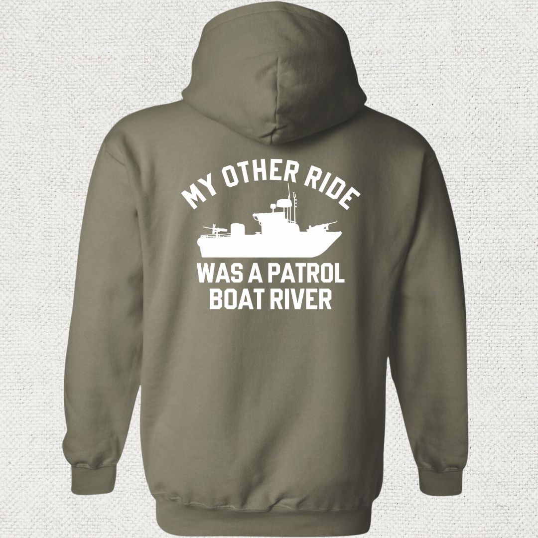 My Other Ride Was A PBR Hoodie