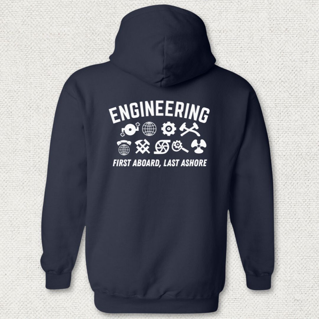 Engineering - First Aboard Hoodie