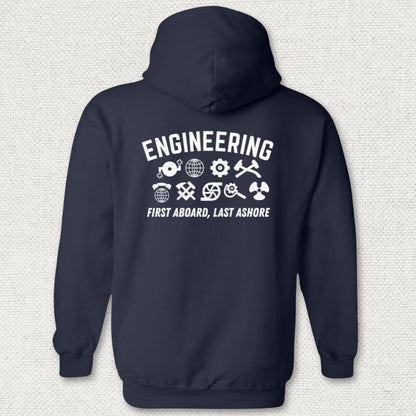 Engineering - First Aboard Hoodie