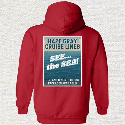 Haze Gray Cruise Lines Hoodie