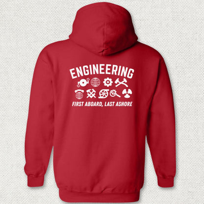Engineering - First Aboard Hoodie