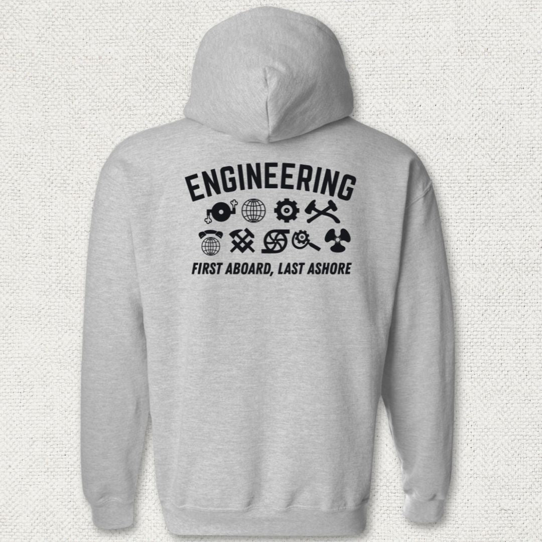 Engineering - First Aboard Hoodie