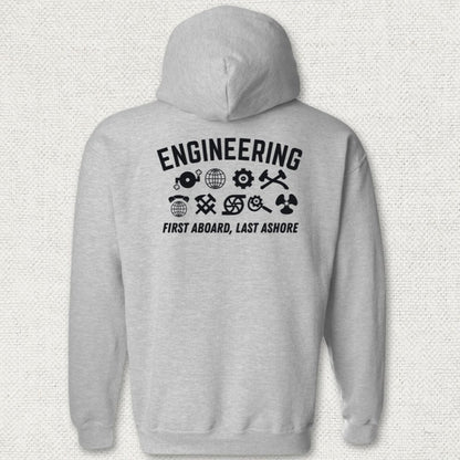 Engineering - First Aboard Hoodie