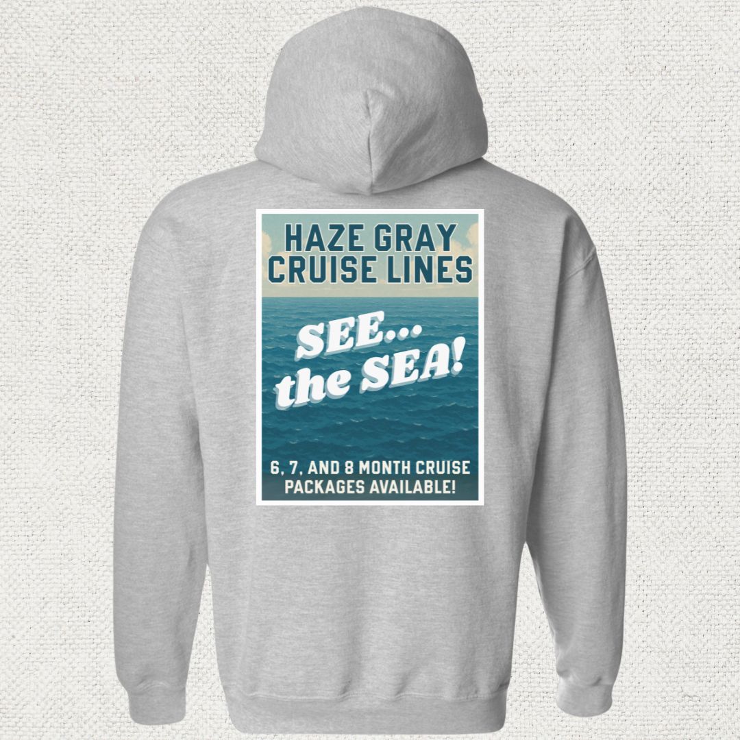 Haze Gray Cruise Lines Hoodie