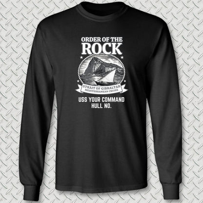 Order of the Rock - Add Your Command Long Sleeve Tee