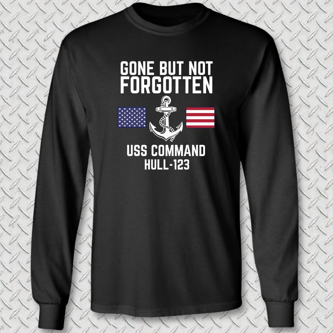 Gone But Not Forgotten - Add Your Command Long Sleeve Tee