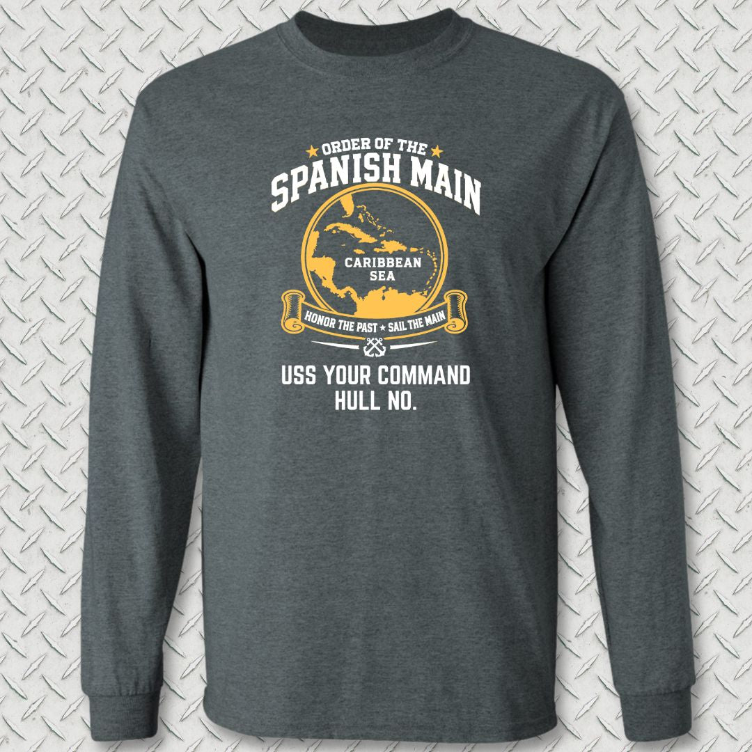 Order of the Spanish Main - Add Your Command Long Sleeve Tee