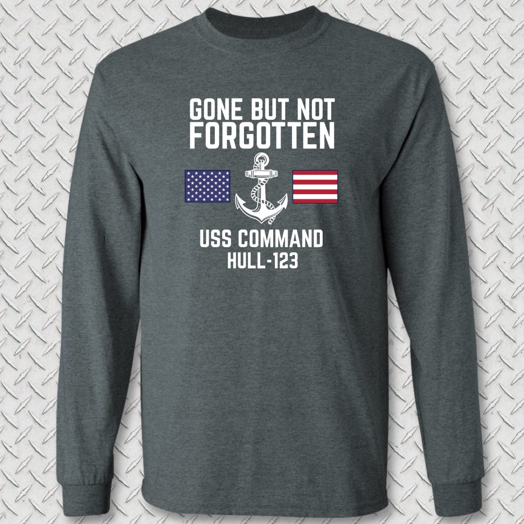 Gone But Not Forgotten - Add Your Command Long Sleeve Tee