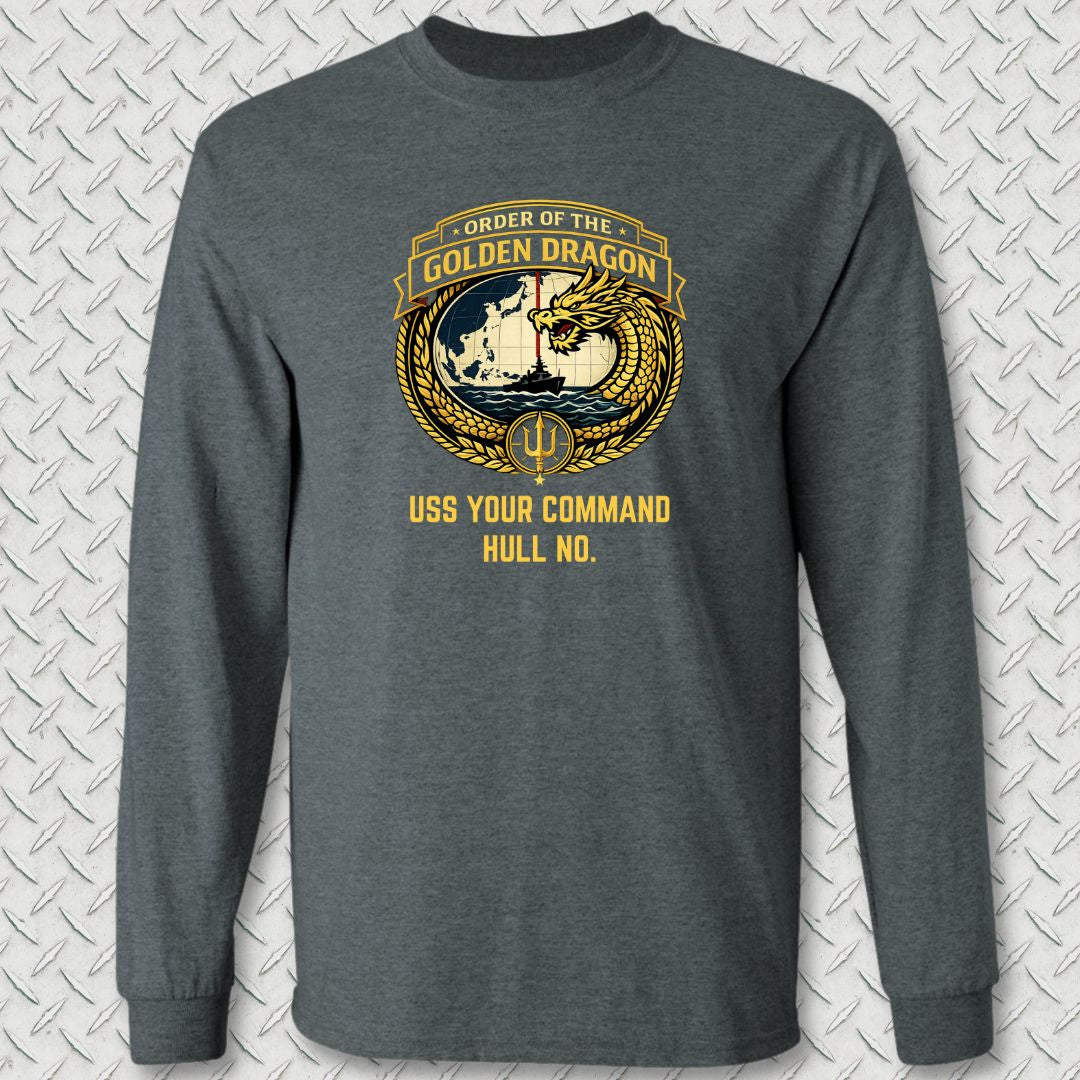 Order of the Golden Dragon - Add Your Command Long Sleeve Tee
