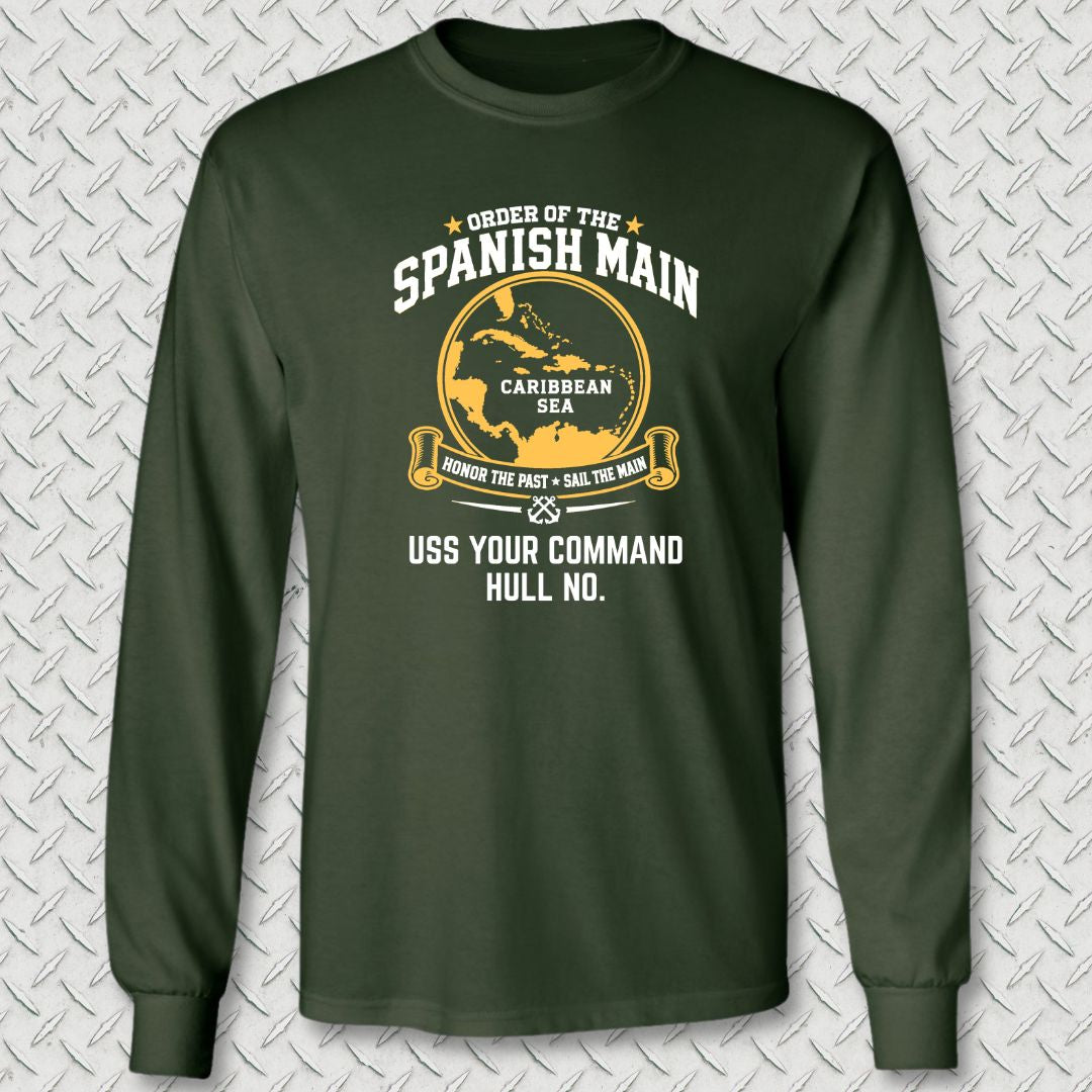 Order of the Spanish Main - Add Your Command Long Sleeve Tee