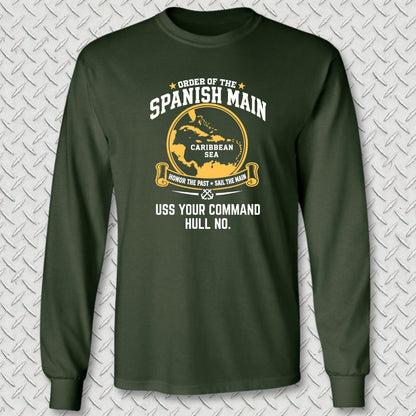 Order of the Spanish Main - Add Your Command Long Sleeve Tee