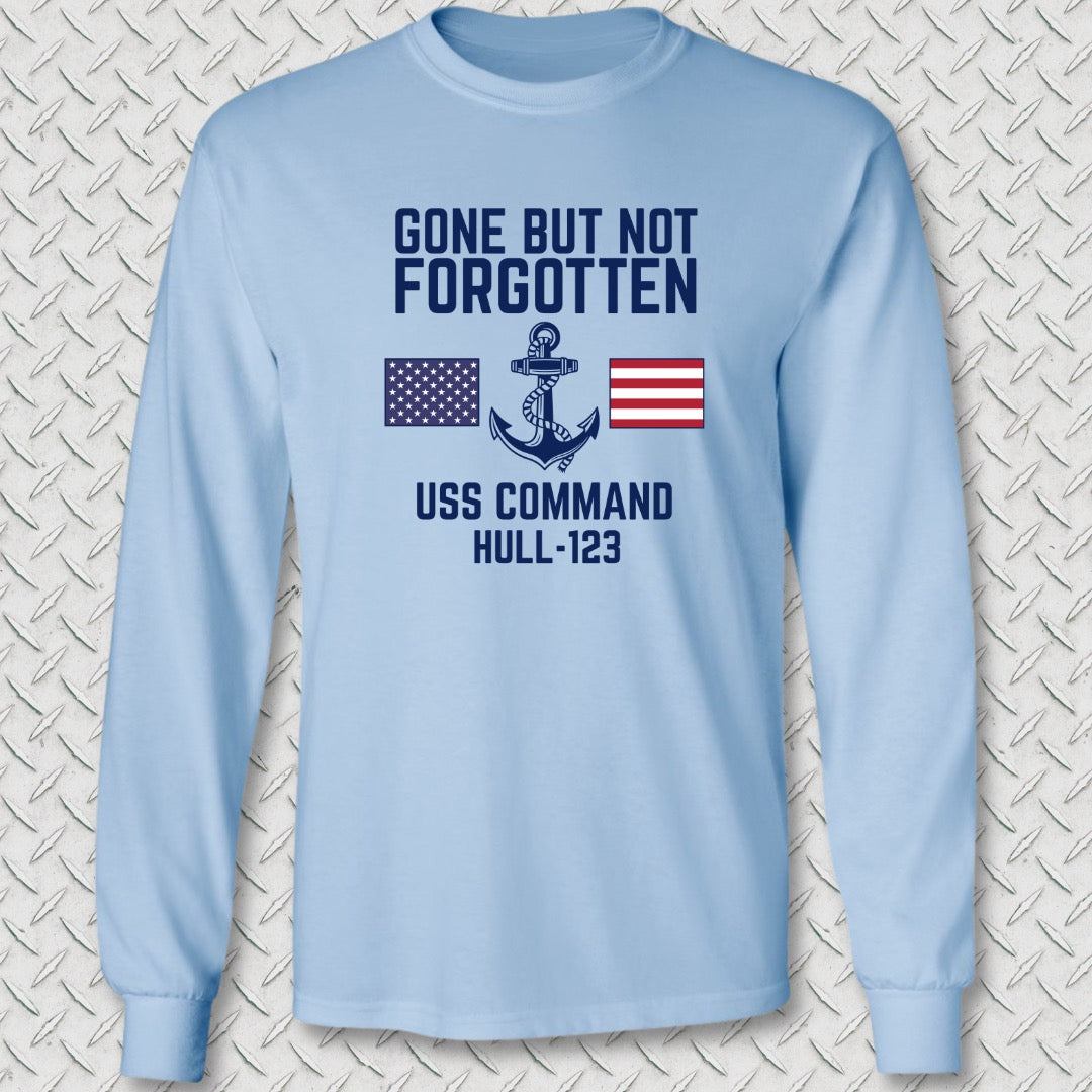 Gone But Not Forgotten - Add Your Command Long Sleeve Tee