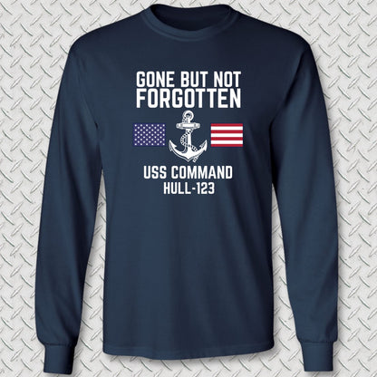 Gone But Not Forgotten - Add Your Command Long Sleeve Tee