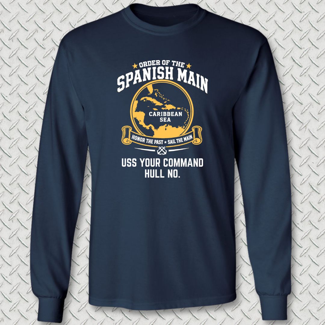 Order of the Spanish Main - Add Your Command Long Sleeve Tee