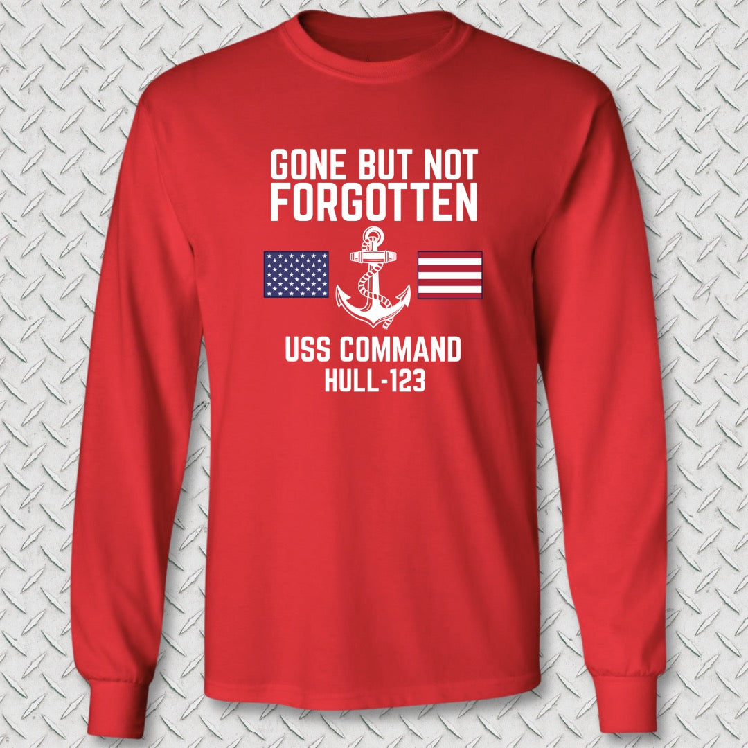 Gone But Not Forgotten - Add Your Command Long Sleeve Tee