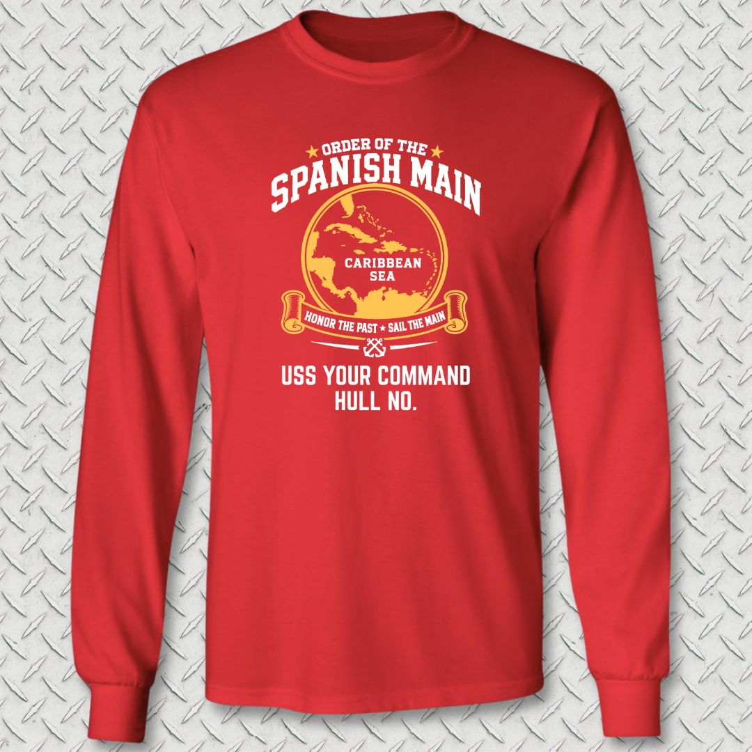 Order of the Spanish Main - Add Your Command Long Sleeve Tee