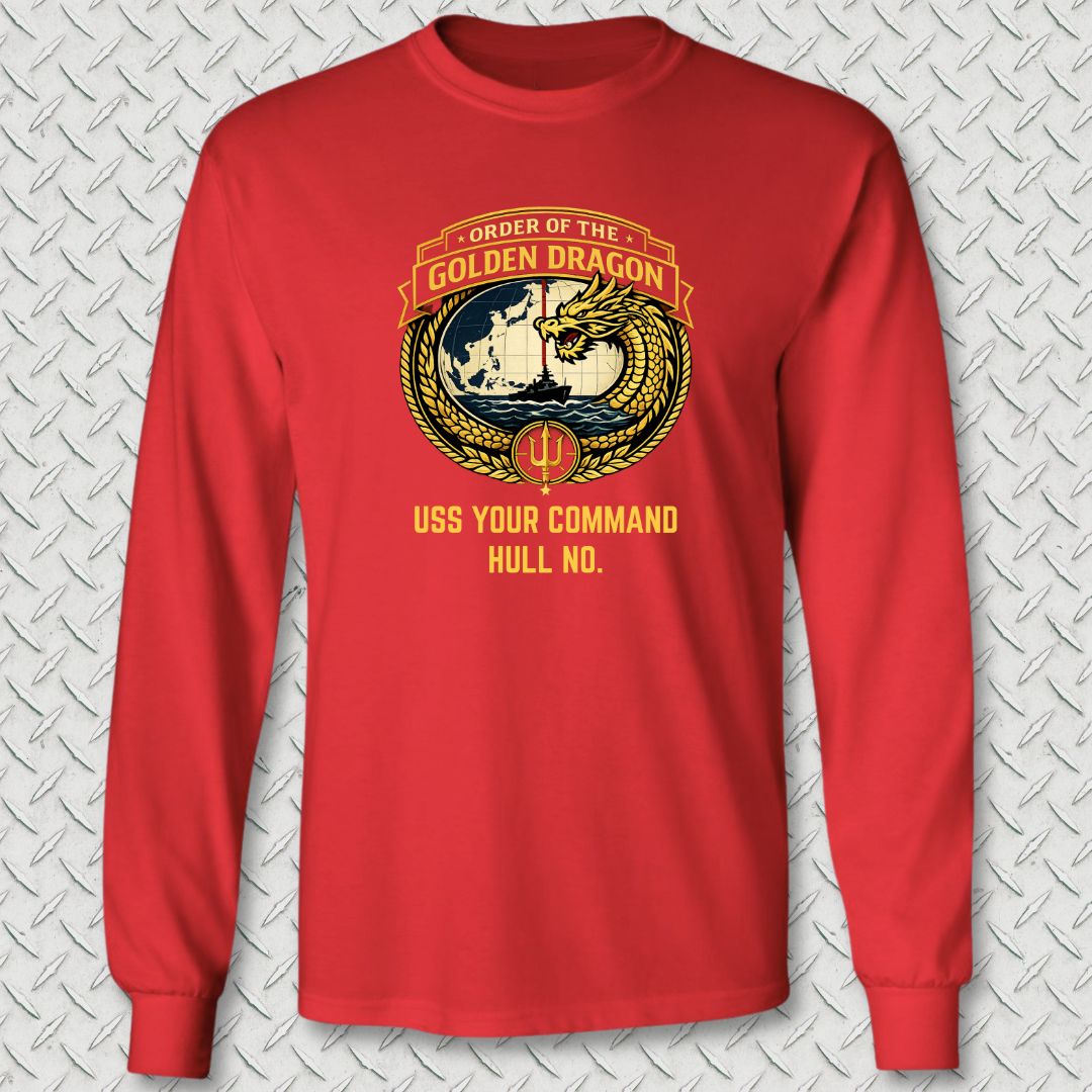 Order of the Golden Dragon - Add Your Command Long Sleeve Tee