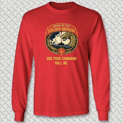 Order of the Golden Dragon - Add Your Command Long Sleeve Tee