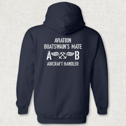 ABH - Aircraft Handler - Aviation Boatswain's Mate Hoodie - Navy