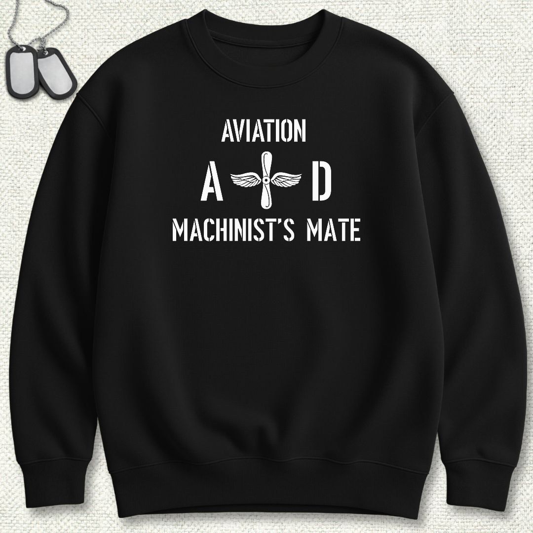 AD - Aviation Machinist's Mate Sweatshirt - Black